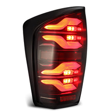 Load image into Gallery viewer, AlphaRex LED Tail Lights Toyota Tacoma (16-23) LUXX Series - Black  / Black-Red / Alpha-Black Alternate Image