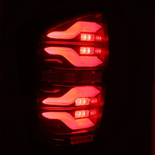 Load image into Gallery viewer, AlphaRex LED Tail Lights Toyota Tacoma (16-23) LUXX Series - Black  / Black-Red / Alpha-Black Alternate Image