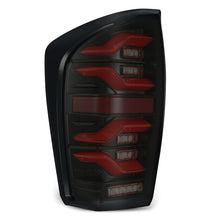 Load image into Gallery viewer, AlphaRex LED Tail Lights Toyota Tacoma (16-23) LUXX Series - Black  / Black-Red / Alpha-Black Alternate Image