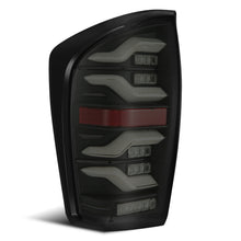 Load image into Gallery viewer, AlphaRex LED Tail Lights Toyota Tacoma (16-23) LUXX Series - Black  / Black-Red / Alpha-Black Alternate Image