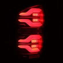 Load image into Gallery viewer, AlphaRex LED Tail Lights Toyota Tacoma (16-23) LUXX Series - Black  / Black-Red / Alpha-Black Alternate Image