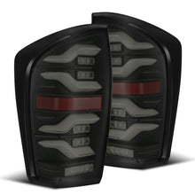 Load image into Gallery viewer, AlphaRex LED Tail Lights Toyota Tacoma (16-23) LUXX Series - Black  / Black-Red / Alpha-Black Alternate Image