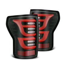 Load image into Gallery viewer, AlphaRex LED Tail Lights Toyota Tundra (07-13) LUXX Series - Black / Black-Red / Alpha-Black - Black-Red Alternate Image