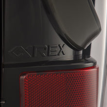 Load image into Gallery viewer, AlphaRex LED Tail Lights Toyota Tundra (07-13) LUXX Series - Black / Black-Red / Alpha-Black - Black Alternate Image