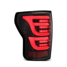 Load image into Gallery viewer, AlphaRex LED Tail Lights Toyota Tundra (07-13) LUXX Series - Black / Black-Red / Alpha-Black - Black Alternate Image