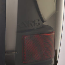 Load image into Gallery viewer, AlphaRex LED Tail Lights Toyota Tundra (07-13) LUXX Series - Black / Black-Red / Alpha-Black - Black Alternate Image