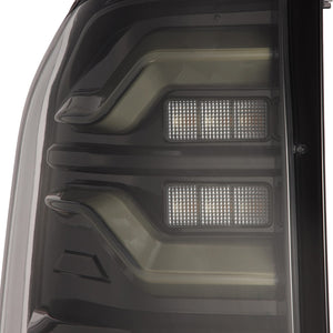 AlphaRex LED Tail Lights Toyota Tundra (14-21) LUXX Series - Black  / Black-Red / Alpha-Black