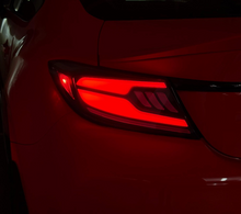 Load image into Gallery viewer, OLM LED Taillights for Subaru BRZ &amp; Toyota GR86 (2022-2026) Raiden Style - Smoke Lens/Red Bar OLME.49016.1-SR - Default Title Alternate Image