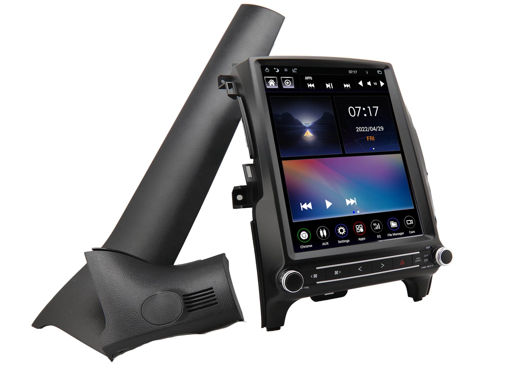 Linkswell T-Style Radio Ford Ranger (2018-2022) 12.1