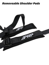 Load image into Gallery viewer, PRP Racing 5.2 Custom Harness (5 Point w/ 2" Belts) Black - Sewn Together / EZ Adjusters Alternate Image