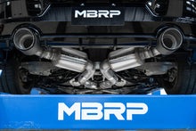 Load image into Gallery viewer, MBRP Exhaust Nissan Z RZ34 3.0L (23-24) 3" Bolt-On Catback / 5" Dual Split T304 Stainless or Carbon Fiber Tips - T304 Stainless Tips Alternate Image