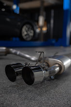 Load image into Gallery viewer, MBRP Exhaust for Hyundai Sonata N Line (2021-2023) 2.5" Catback - Stainless or Aluminized with Quad Tips - Aluminized Steel - Polished Tips Alternate Image