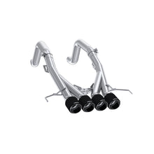 Load image into Gallery viewer, MBRP Exhaust for Corvette C7 6.2L V8 (2014-2019) 3" Axleback Stainless with Quad Carbon Fiber or Black-Coated Tips - Carbon Fiber Alternate Image