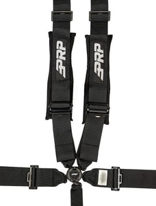 PRP Racing 5.2 / 5.3 Harness (5 Point w/ 2" Belts) Black  - SFI 16.1 Certified