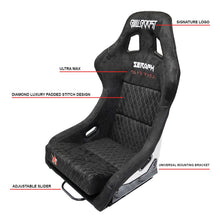 Load image into Gallery viewer, Bull Boost Ultra-Max Seraph Adjustable Racing Bucket Seats with Sliders - Black or Sparkle Alternate Image