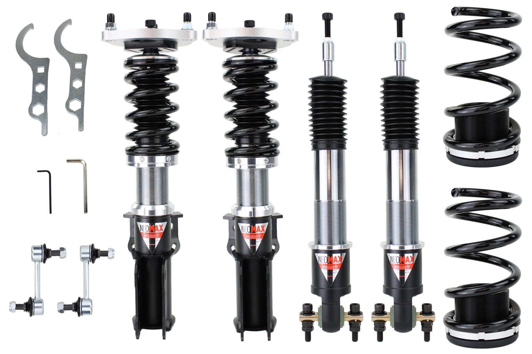 Silvers Coilovers Ford Mustang EcoBoost S650 (20242025) NEOMAX w/ Fro