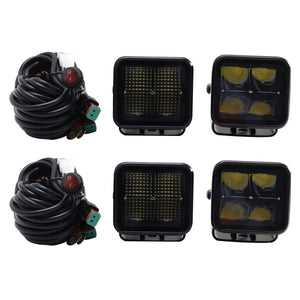 Race Sport RS Truck Fog Light Auxiliary Kit - SFHCFLK