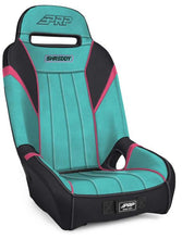 Load image into Gallery viewer, PRP X Shreddy Collab GT/S.E. Suspension Seat (Fixed Back) w/ Multiple Finish Options - Black / Teal / Pink Alternate Image