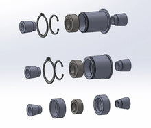 Load image into Gallery viewer, SPL Control Arm Bushing Kit for Fiat 124 Spider (2016-2020) Front Lower with Spherical Bushings - SPL FLBK ND Alternate Image