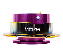 Load image into Gallery viewer, NRG Quick Release Hub (Version 2.5) w/ Paddles - Black / Carbon Fiber / NeoChrome / Purple / Pink / Red / Green Alternate Image