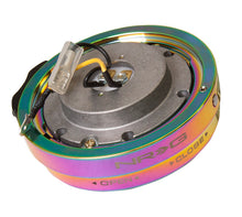 Load image into Gallery viewer, NRG Thin Quick Release (6x70 and 6x74mm Bolt Patterns) For 6 Bolt Steering Wheels - Neochrome Alternate Image