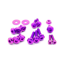 Load image into Gallery viewer, Fast Turn Fittings Titanium Engine Kit for EJ251 Engine Hardware Stage 1 - Purple / Black / Blue / Gold / Polished / Cosmic Burn / Oil Slick Alternate Image