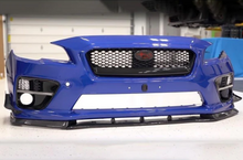 Load image into Gallery viewer, OLM Front Lip for Subaru WRX / WRX STI (2015-2017) Low Pro 3 Piece Carbon Fiber OLMA.70070.1 Alternate Image