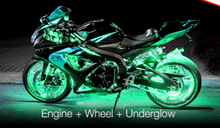 Load image into Gallery viewer, XKGlow Led Motorcycle Accent Light Kits w/ XKChrome Smartphone App - Mini / Standard/ Advance/ Pro Alternate Image