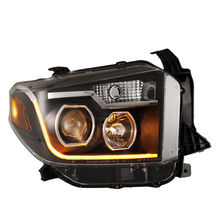 Load image into Gallery viewer, Winjet Headlights for Toyota Tundra (2014-2021) With Sequential Turn Signal - Black Housing with Clear Lens CHRNG0376-B-SQ - Default Title Alternate Image