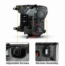 Load image into Gallery viewer, Winjet Projector Headlights for Ford F150 (2018-2020) Full LED with Sequential Turn Signal, DRL - Black or Chrome Housing CHRNG0671 Alternate Image