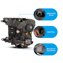 Load image into Gallery viewer, Winjet Projector Headlights for Ford F150 (2018-2020) Full LED with Sequential Turn Signal, DRL - Black or Chrome Housing CHRNG0671 Alternate Image