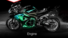 Load image into Gallery viewer, XKGlow Led Motorcycle Accent Light Kits w/ XKChrome Smartphone App - Mini / Standard/ Advance/ Pro Alternate Image