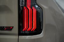 Load image into Gallery viewer, Attica 4x4 LED Tail Lights for Chevy Silverado 1500 (2019-2026) Gloss Black with Smoked Bars &amp; Sequential Turn Signals - Default Title Alternate Image
