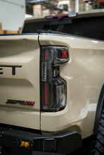 Load image into Gallery viewer, Attica 4x4 LED Tail Lights for Chevy Silverado 1500 (2019-2026) Gloss Black with Smoked Bars &amp; Sequential Turn Signals - Default Title Alternate Image