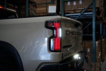 Load image into Gallery viewer, Attica 4x4 LED Tail Lights for Chevy Silverado 1500 (2019-2026) Gloss Black with Smoked Bars &amp; Sequential Turn Signals - Default Title Alternate Image