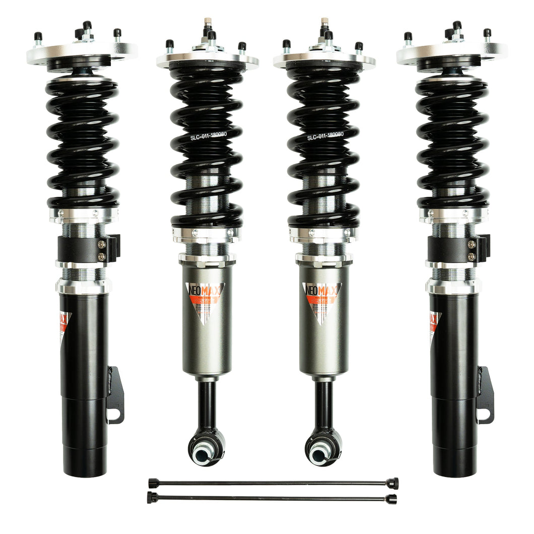 Silvers NEOMAX Coilovers BMW 7 Series V8 E38 (95-01) w/ Front Camber Plates