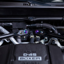 Load image into Gallery viewer, Fast Turn Fittings Engine Bay Hardware Kit for Toyota GR86 / Subaru BRZ (2022-2026) Titanium Stage 2 - Cosmic Burn / Gold / Blue / Polished / Black / Purple / Oil Slick Alternate Image
