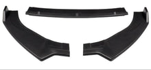 Load image into Gallery viewer, DNA Front Bumper Lip for VW Golf GTI / R / R-Line MK7 (2014-2020) 3-Piece with Matte / Gloss Black / Carbon Fiber Finish - Matte Black Alternate Image