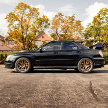 Load image into Gallery viewer, F1R FS3 Wheels (20x9 5x114.3 +35ET) Matte Bronze / Gloss Black / Machine Silver Alternate Image