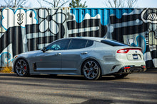 Load image into Gallery viewer, MBRP Exhaust Tips Kia Stinger GT 3.3L (18-21) 4" Quad Carbon Fiber Bezel Kit T5195CF - Default Title Alternate Image