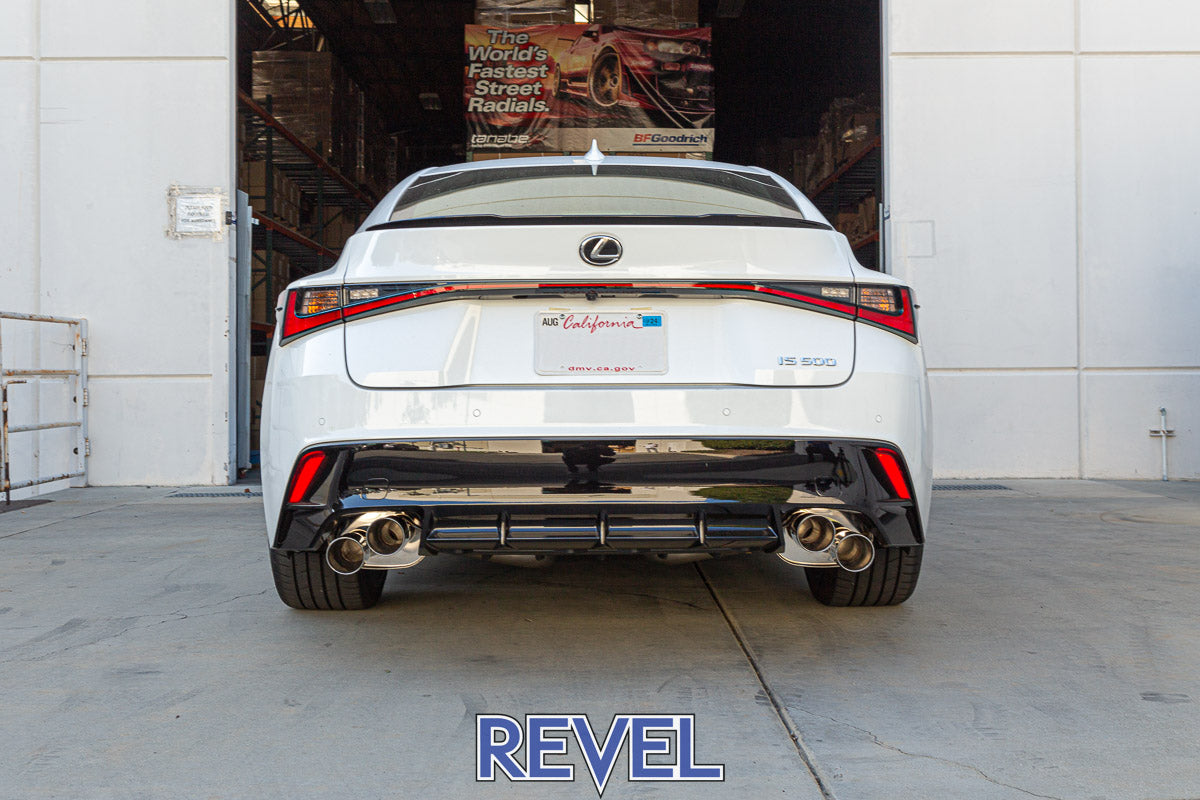 Is500 Rear Revel Exhaust Lexus IS500 (2021 2022 2023) [Touring-S Medallion Axleba