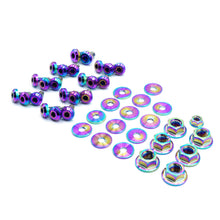 Load image into Gallery viewer, Fast Turn Fittings Engine Bay Hardware Kit for Toyota Supra MKIV (1993-2002) Titanium - Cosmic Burn / Black / Blue / Gold / Oil Slick / Polished / Purple Alternate Image