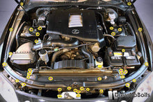 Load image into Gallery viewer, Fast Turn Fittings Engine Bay Hardware Kit for Lexus SC300 / SC400 (1992-2000) Titanium - Black / Blue / Cosmic Burn / Gold / Polished / Purple / Oil Slick Alternate Image