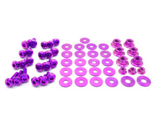 Load image into Gallery viewer, Fast Turn Fittings Engine Bay Hardware Kit for Toyota Supra MKIII (1986-1992) Titanium Stage 1 - Black / Blue / Gold / Polished / Purple / Cosmic Burn / Oil Slick Alternate Image