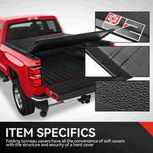 Load image into Gallery viewer, J2 Engineering Tonneau Cover Nissan Titan 5&#39;7&quot; Bed (17-21) Hard Top Four-Fold Alternate Image