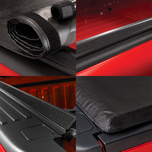 Load image into Gallery viewer, DNA Tonneau Cover Chevy Silverado 1500 (2014-2018) 2500/3500 HD (2015-2018) 8&#39; Bed Soft Roll-up Adjustable - Black Alternate Image