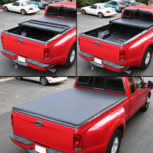 DNA Tonneau Cover Toyota Tundra (2000-2006) 6' Bed Soft Tri-Fold Adjustable - Black