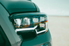 Load image into Gallery viewer, Attica 4x4 Headlights Toyota Tacoma (2016-2023) LED Glow Bar &amp; Sequential Turn Signals CHATT0682 - Gloss Black / Clear Lens Alternate Image