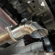Load image into Gallery viewer, SXTH Element Off-Road Trail Pipe Toyota Tacoma 4th Gen (2024-2026) 304 Stainless Tip, High-Clearance Axle Dump, Retains Factory Muffler Alternate Image