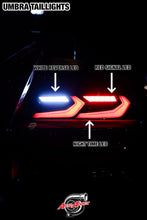 Load image into Gallery viewer, Auto Addict Tail Lights Chevy Camaro (2014-2015) UMBRA/VELOX LED Gloss Black / Smoked Alternate Image